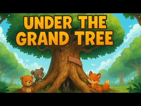 Under the Grand Tree 🌳 | Nursery Rhyme & Song