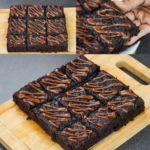 Eggless Brownie Recipe | No Egg No Oven Fudgy Brownie Recipe | Chocolate Brownies Recipe #egglessbrownie #chocolatebrownie #brownierecipes #egglessdesserts #homemadebrownies | N'Oven - Cake & Cookies