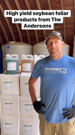 I’m excited to partner with The Andersons Plant Nutrient - Agriculture to really push these soybeans to the next level. They sent me their best foliar package, which I applied at R1 and R3. Follow along for the results at harvest. If you’re looking to get some of their products hit up Short Lane Ag Supply. #HighYields #AndersonsPlantNutrients or #AndersonsSpecialtyLiquids #soybeans #100bushel #farming #agriculture | The Digital Farmer