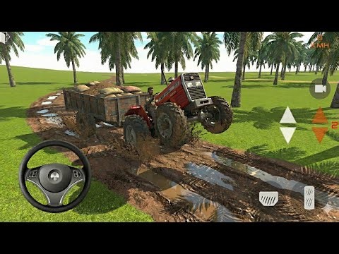 Fully Loaded Tractor Trolley Stuck in Deep Mud 😱 | Heavy Power Test