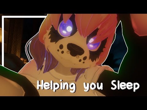 ASMR VR | Helping You Fall Asleep | Soft Speaking, Sponges, Personal attention, Headpats