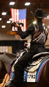 Courage in the saddle, honor in every step. 🇺🇸 The NSBA Foundation’s Heroes On Horses® class honored our veterans in a powerful display of patriotism at the World Championship Show. #MarkedForGreatness | #PaintWorld2025 | Official American Paint Horse Association