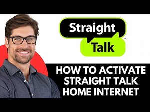 How To Activate Straight Talk Home Internet (2025)