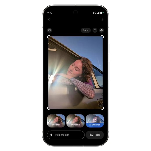 谷歌革命性 AI 修图：Google Photos 用对话取代手动编辑