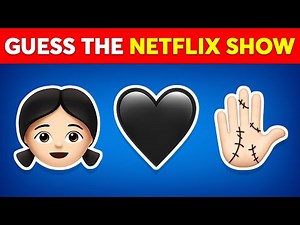 Guess the Netflix Show by Emojis? 📺 Emoji Quiz