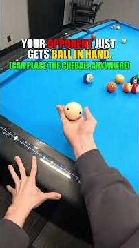 All of The Rules to 8-Ball Pool(According to the American Pool and Billiard