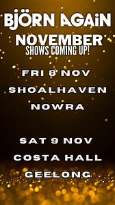 8.4K views · 412 reactions | Hey ABBA fans!  We’re so excited to...