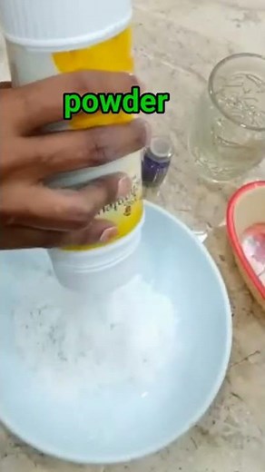 How to make gym chalk at home || crunchy gym chalk tutorial