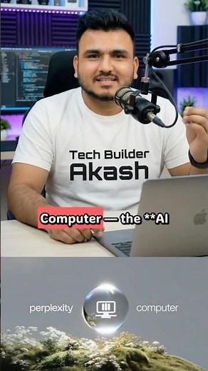 Perplexity Computer Just Changed AI Forever 🤯 Full AI Agent Explained in 60 Seconds! #perplexityai