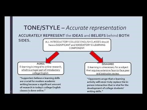 ENG 102 - Tone/Style for Rogerian Argument