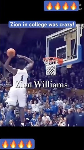 Zion Williamson College basketball highlights #shorts #basketball #collegebasketball