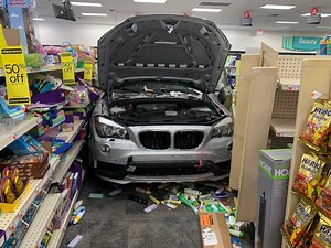 Car Crashes Through Front Doors At CVS Store In Lambertville