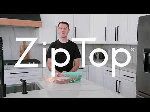 Zip Top - Reusable 100% Silicone Containers