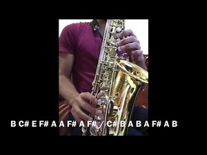 Santo y poderoso (Tutorial Sax) Parte 1