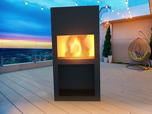 DIY Plans for Rectangular Chiminea Fireplace 01-18 - Etsy