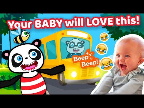 SPECIAL Goofy Panda & Beebee EPISODES | The BUS Trip | Neroni Kids