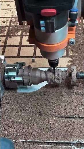 CNC machining a chess horse with a 4th axis