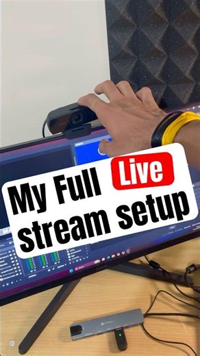 My full live stream setup | basic budget live stream setup #bgmilive #livestreaming