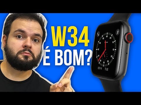 Smartwatch W34 Unboxing Review - Is it good? Is it worth it? Where to buy? - Smartwatch W34