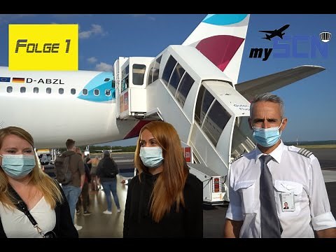 SCN Airport (Flughafen Saarbrücken) Doku Folge 1 - Der Weg ins Flugzeug & Outsidecheck bei Eurowings