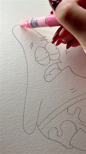 Coloring Patrick Star: A Relaxing ASMR Experience