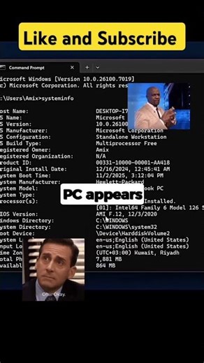 This command reveals everything about your PC in seconds @CodeGlobal #command #PC #pcsetups #tasks