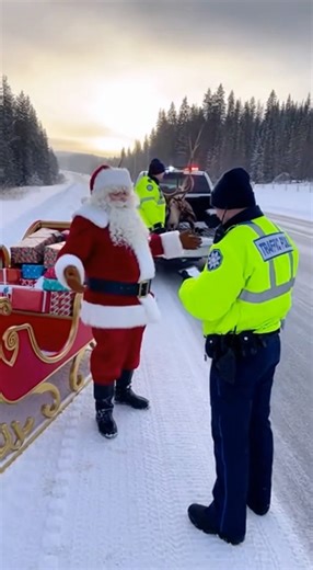 Santa Claus Arrested for Speeding?! 🚨🎅 This Is Insane!