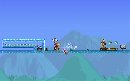 鸟引擎过时？频率更高的假人引擎！逻辑门基础 泰拉瑞亚电路进阶