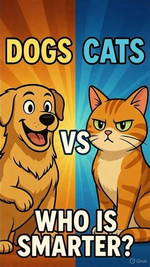 Dogs vs Cats — Who Is Actually Smarter 🐶🐱