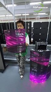 ✨ TOPDANCE Flexible Transparent LED Display High transparency, flexible design, and lightweight structure — perfect for eye-catching indoor or outdoor installations. Easy to handle, IP65 waterproof, and customizable sizes to fit any project. 📱 WhatsApp: 86 199 2436 2915 📧 sales6@pro-toplight.com 🌐 topdanceled.com #transparentled #flexibleleddisplay #leddisplay #eventrental #stagedesign #eventlighting #factory | TOP Dance LED Dance Floor
