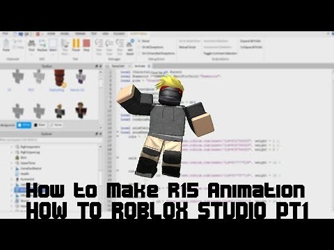 How to Roblox Studio Pt1 - How to Make R15 Animation (Like ObliviousHD)