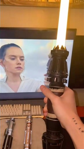 Rey Skywalker’s Yellow Lightsaber ($900)