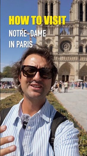 How to visit Notre-Dame in Paris? Do you need a ticket, and is entry free? 🇫🇷