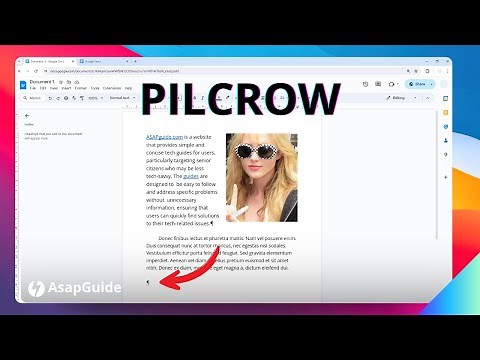 How To Insert Paragraph Symbol In Google Docs (¶)