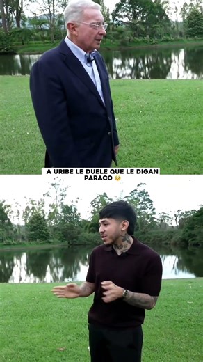 Uribe is hurt when they call him a paramilitary 🥺 #westcol #colombia