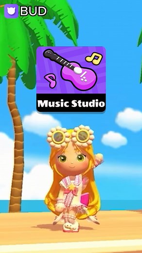 The music studio is here! Let's hold a music festival. #bud #music #budcreate #update #viral #fyp #gaming
