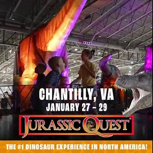 76K views · 1.2K reactions | Jurassic Quest is ROARING into...