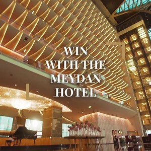 Enjoy a luxurious escape at The Meydan Hotel. We are giving away a one-night stay at our magnificent hotel, with breakfast for 2. Do you want to be our lucky winner🤩? - Follow our page - Like this post, - Tag a friend in the comments below Good Luck! يقدم فندق الميدان إقامة مجانية لليلة واحدة مع فطور لشخصين. هل تريد أن تكون الرابح المحظوظ🤩؟ كل ما عليك هو: متابعة صفحتنا - والإعجاب بهذا المنشور - والإشارة إلى صديق في التعليقات أدناه - فندق الميدان ملاذك الفاخر! | The Meydan Hotel