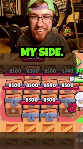 HE PICKED THE WRONG SIDE 😂 #brawlstars