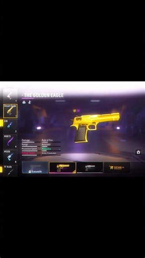 DESERT EAGLE 😈 #tondegamer #viral #ff #apugaminghouse #shortsfeed