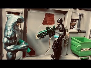 Spin masters bat tech king shark and Batman review