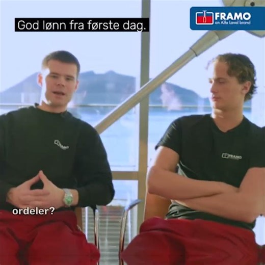 God lærlinglønn hos Framo | Lønn mens du lærer