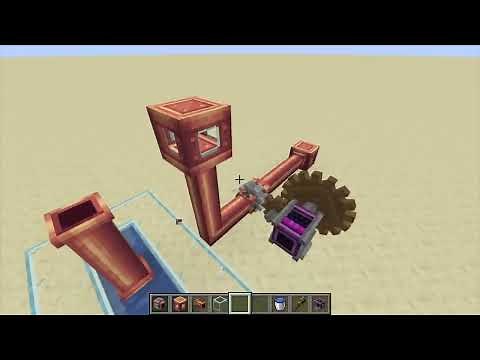 Create mod: Mechanical pump (how to setup and use)