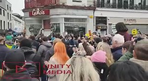 4.1K views · 33 reactions | This is the current gathering. #corkprotest #Cork | Unity Media Network | Facebook