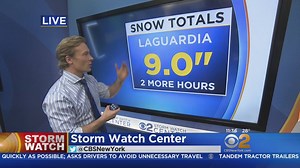 5.4K views · 53 reactions | Heavy snow has been pounding the Tri-State area for hours. CBS2's Lonnie Quinn has the latest snow totals from the Storm Watch Center. | CBS New York | Facebook