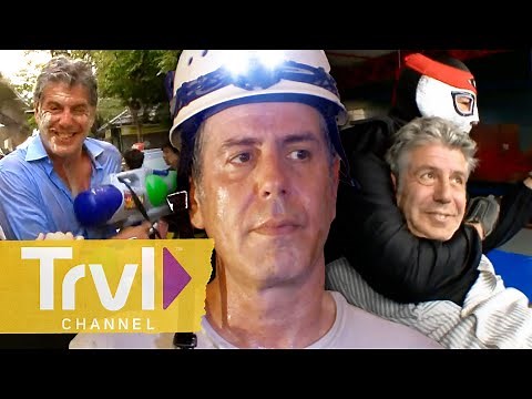Anthony’s MOST OUTRAGEOUS Adventures | Anthony Bourdain: No Reservations | Travel Channel