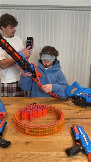 XSHOT Insanity blaster setup challenge — 60 seconds! 💥😎