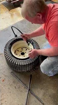 Cub Cadet 682 & Tire Change #cubcadet #lawnmowerrepair #lawnmowerparts #lawnmower #shorts