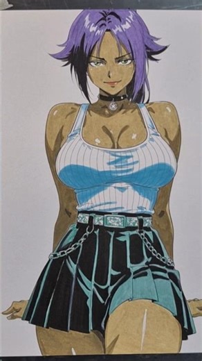 buying handmade colouring outline available comment for any query #radheradhe #animegirl #colouring