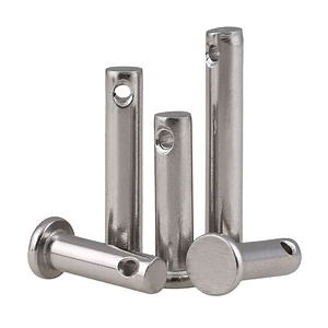 [Hot Item] DIN1444 Pin Shaft Stainless Steel Clevis Pins with Head B Grooved Clevis Pins